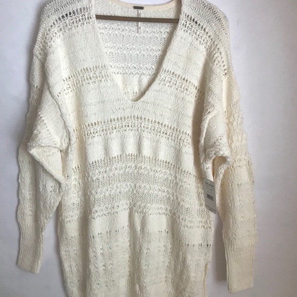 Free People Hot Tropics Pullover Sweater M - Picture 3 of 14